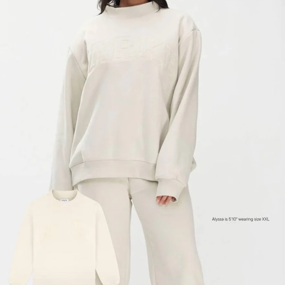 Parke Varsity Mockneck Sweater 🍦